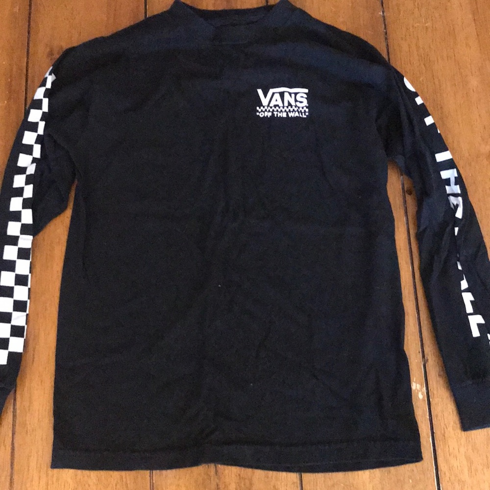 Vans Black Long-Sleeve
